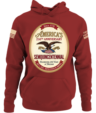 Red Beer America's 250th Anniversary Hoodie