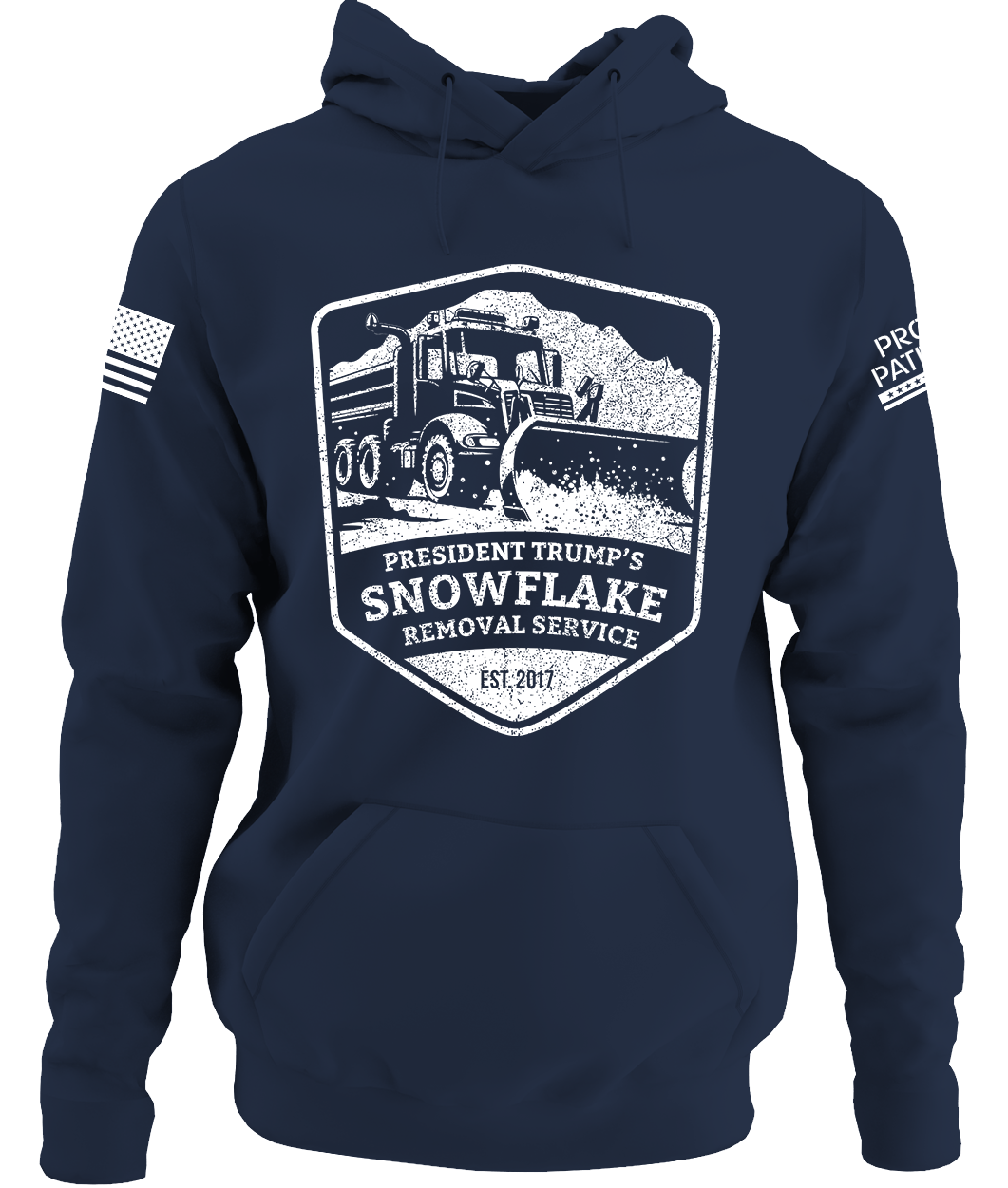 Snowflake Removal Hoodie