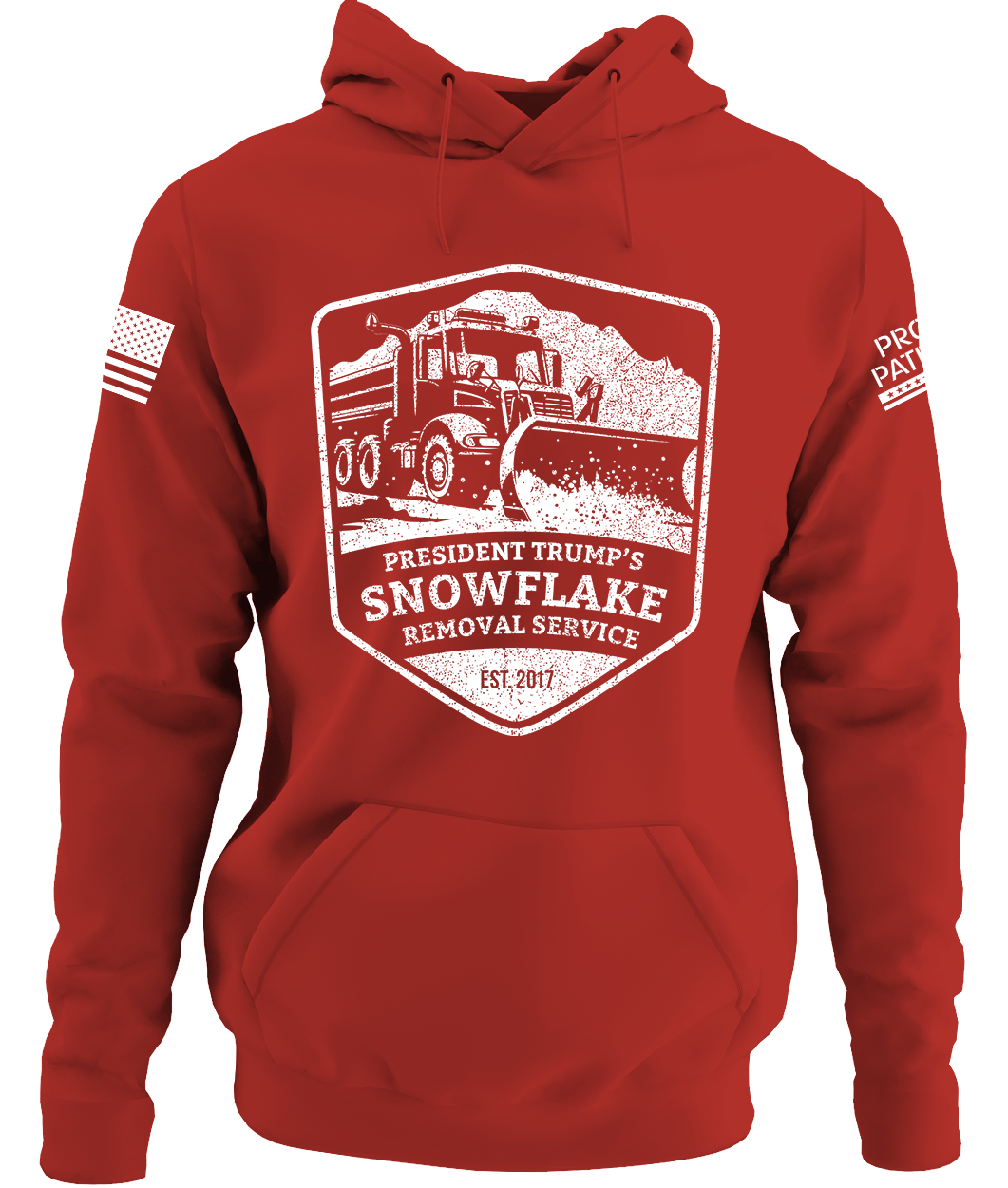 Snowflake Removal Hoodie
