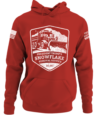 Snowflake Removal Hoodie