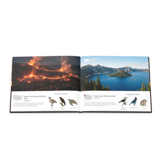 America's National Parks Hardcover Coffee Table Book (24 Pages)