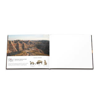 America's National Parks Hardcover Coffee Table Book (24 Pages)