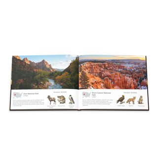 America's National Parks Hardcover Coffee Table Book (24 Pages)