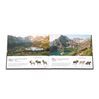 America's National Parks Hardcover Coffee Table Book (24 Pages)