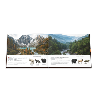 America's National Parks Hardcover Coffee Table Book (24 Pages)