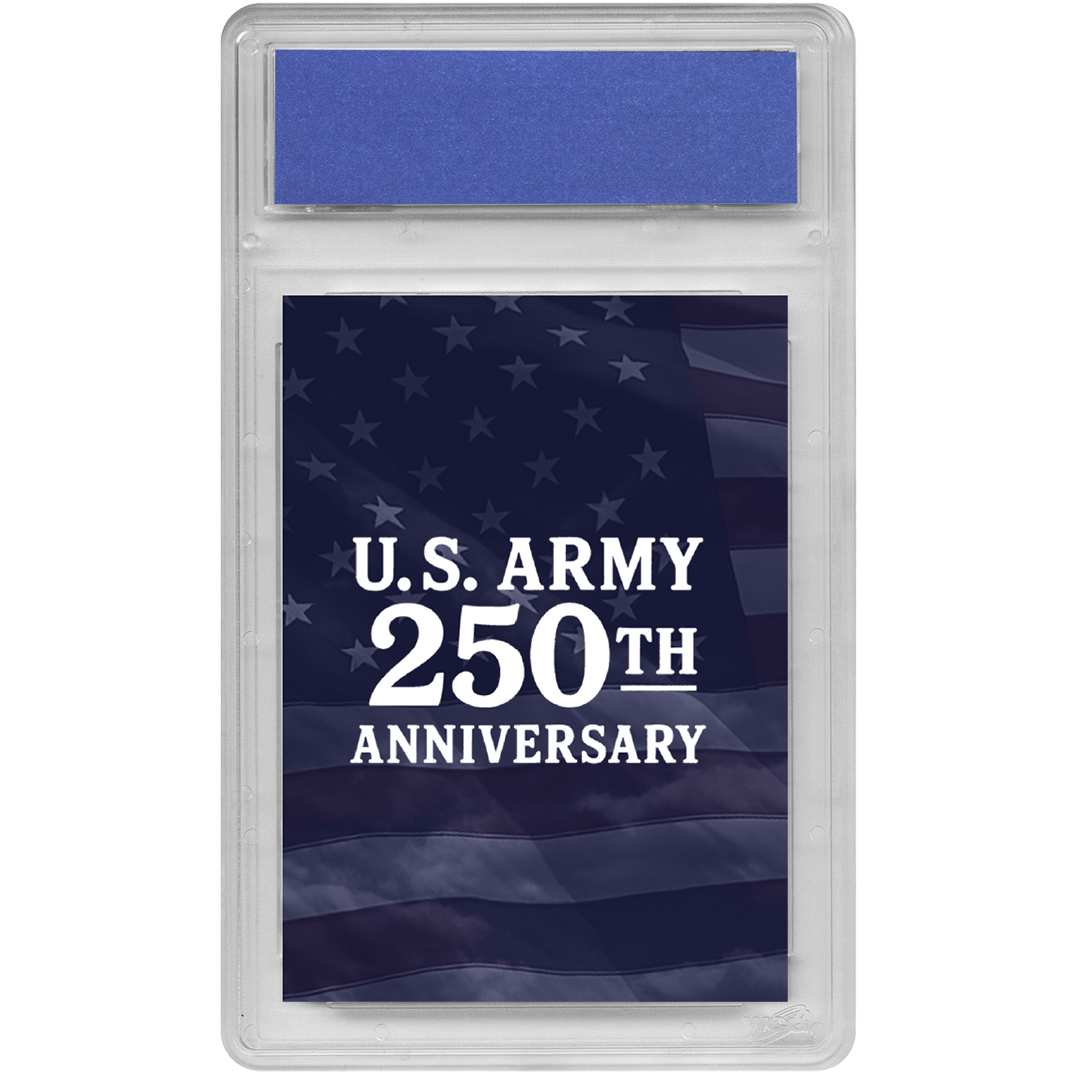 U.S. Army 250th Anniversary Trading Card – Graded GEM-MT 10