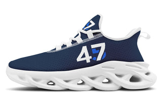 Blue 45-47 MAGA Trendy Sneakers
