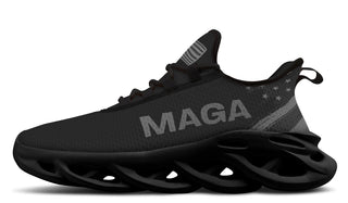 Dark MAGA Flag Trendy Sneakers