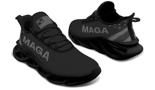 Dark MAGA Flag Trendy Sneakers