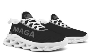 Dark MAGA Flag Trendy Sneakers