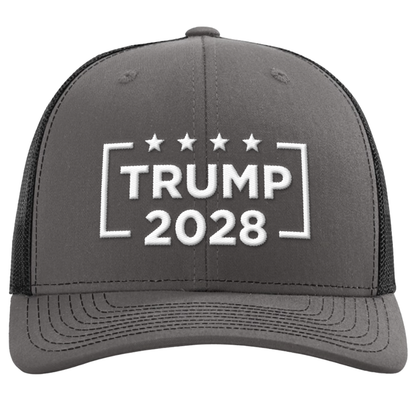 Trump 2028 Snapback Trucker Hat