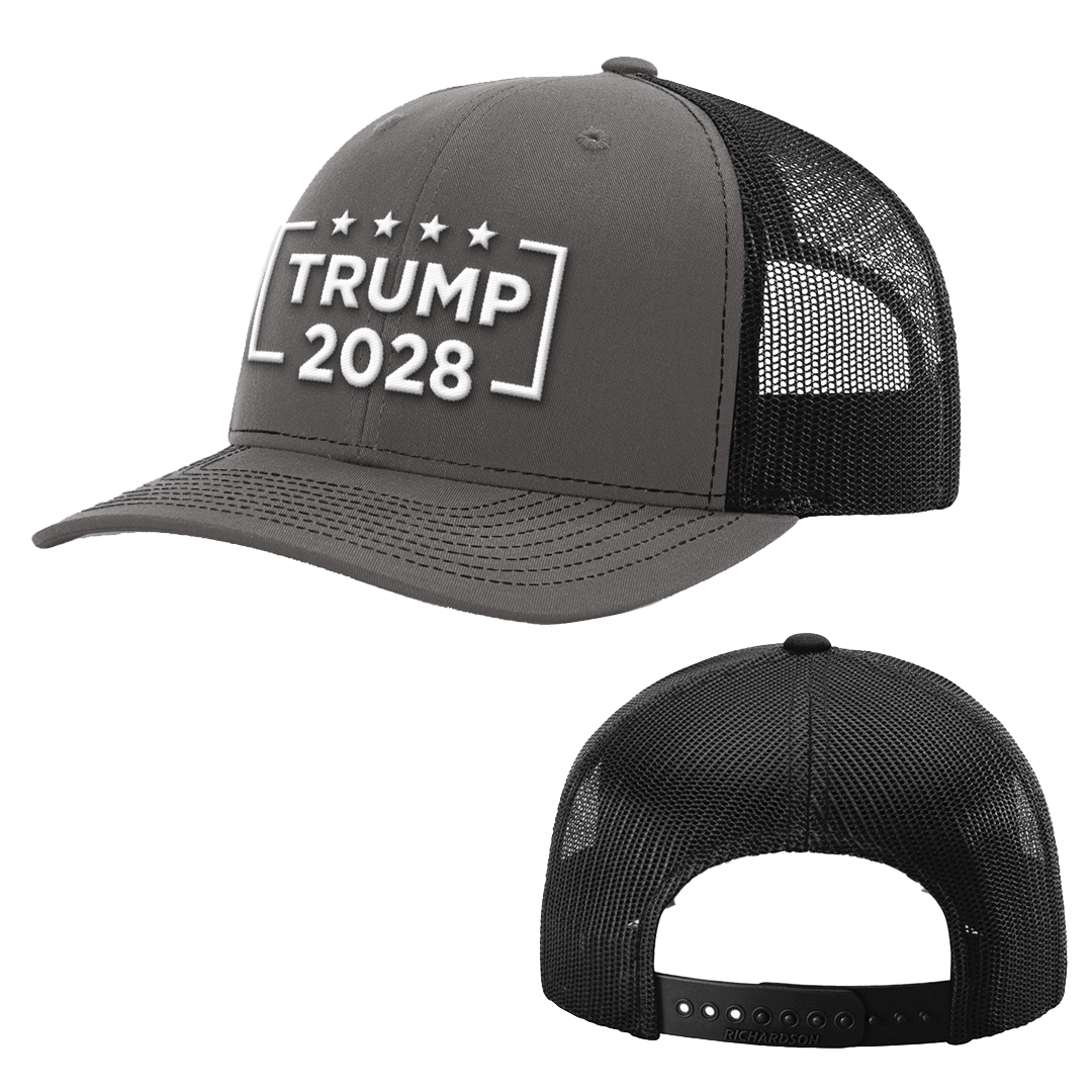 Trump 2028 Snapback Trucker Hat