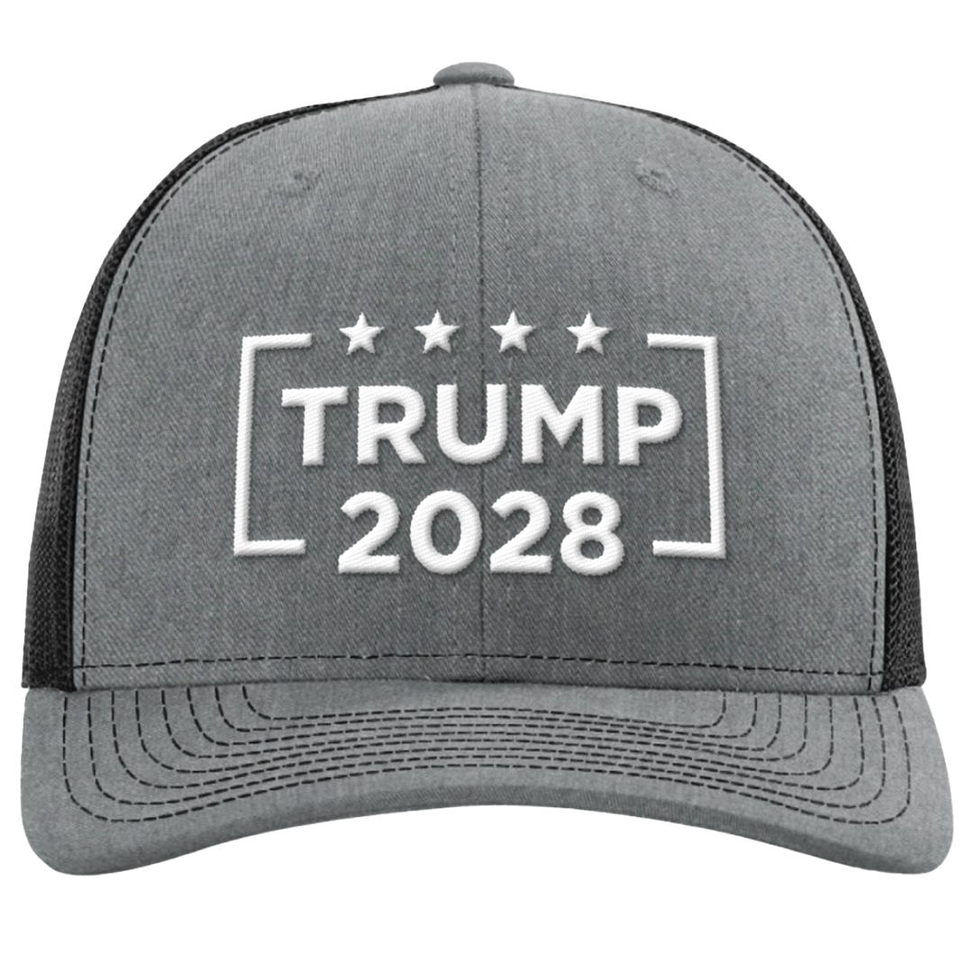 Trump 2028 Snapback Trucker Hat