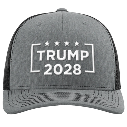 Trump 2028 Snapback Trucker Hat