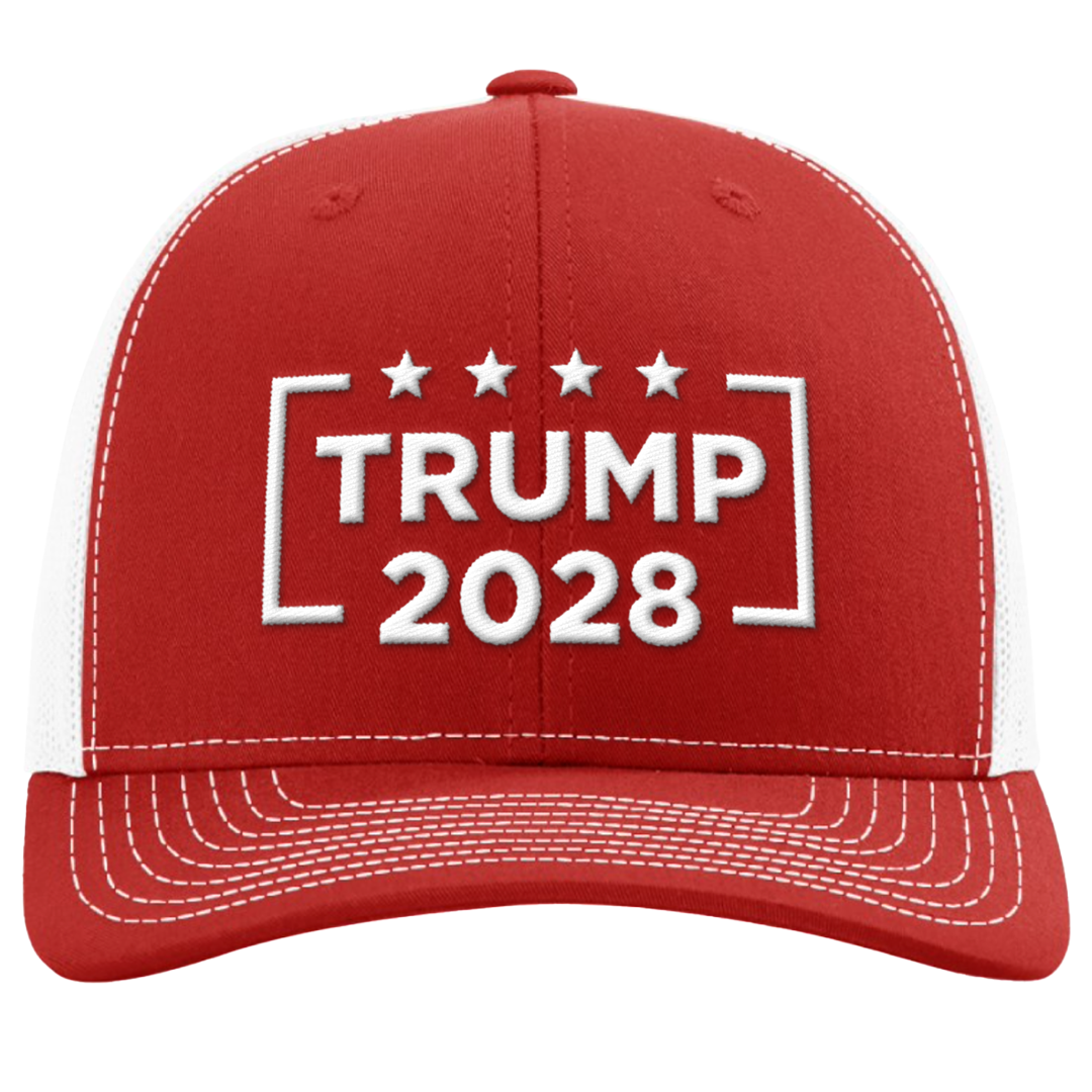 Trump 2028 Snapback Trucker Hat