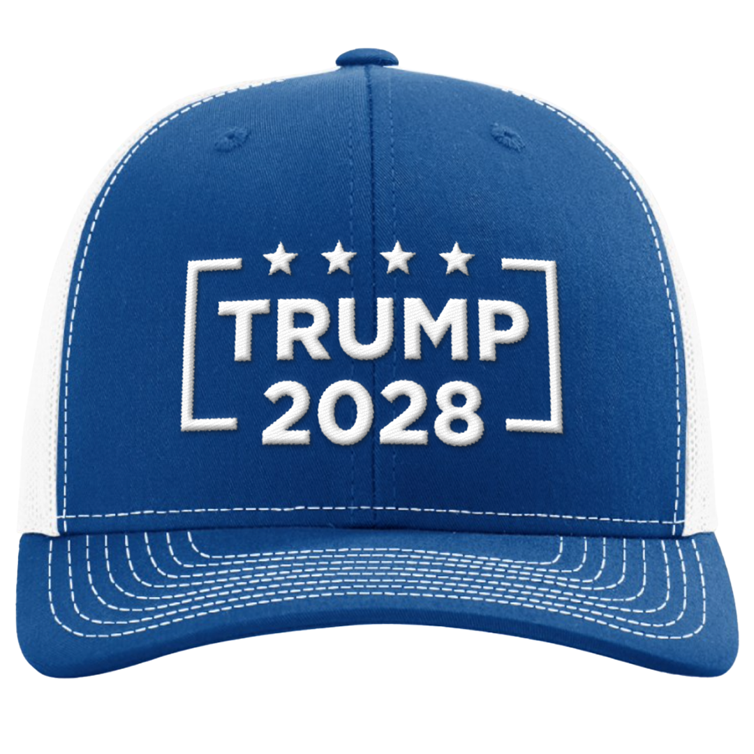 Trump 2028 Snapback Trucker Hat
