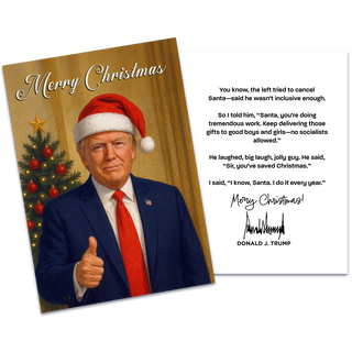 Merry Christmas From President Trump - Christmas Card