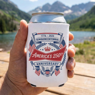America’s 250th White Beer Parody Koozie