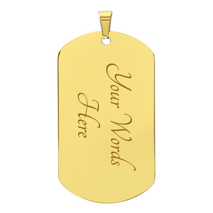 America's 250th Anniversary Engravable Dog Tag