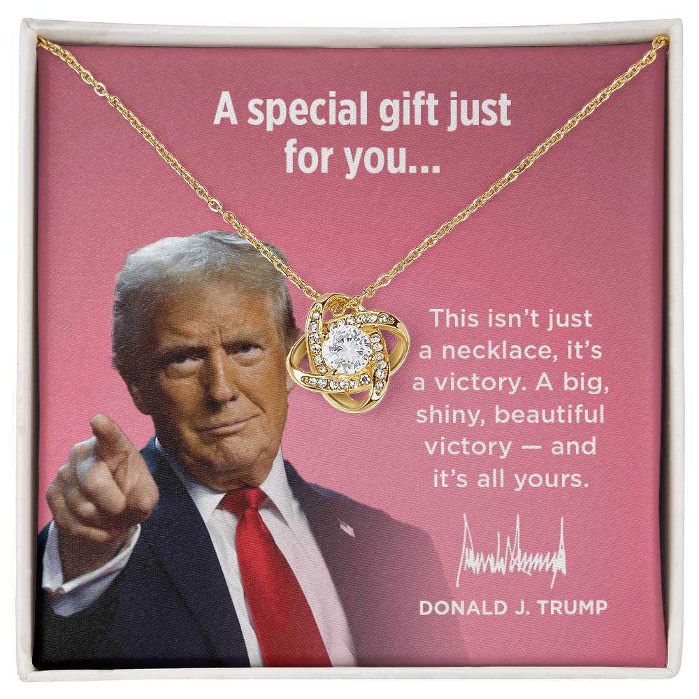 This Isn't Just A Necklace, It's A Victory - Love Knot Necklace Gift