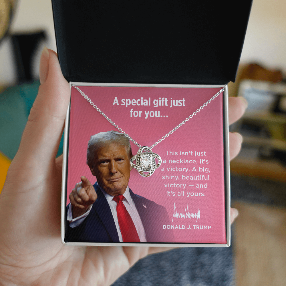 This Isn't Just A Necklace, It's A Victory - Love Knot Necklace Gift