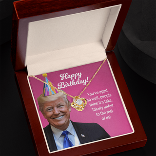 Tremendous Necklace for a Tremendous Person -  Love Knot Necklace Gift