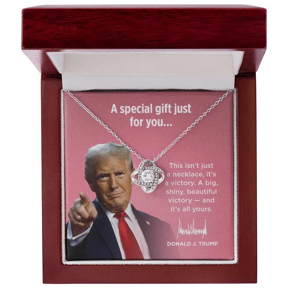 This Isn't Just A Necklace, It's A Victory - Love Knot Necklace Gift