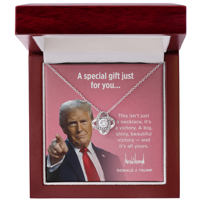 This Isn't Just A Necklace, It's A Victory - Love Knot Necklace Gift