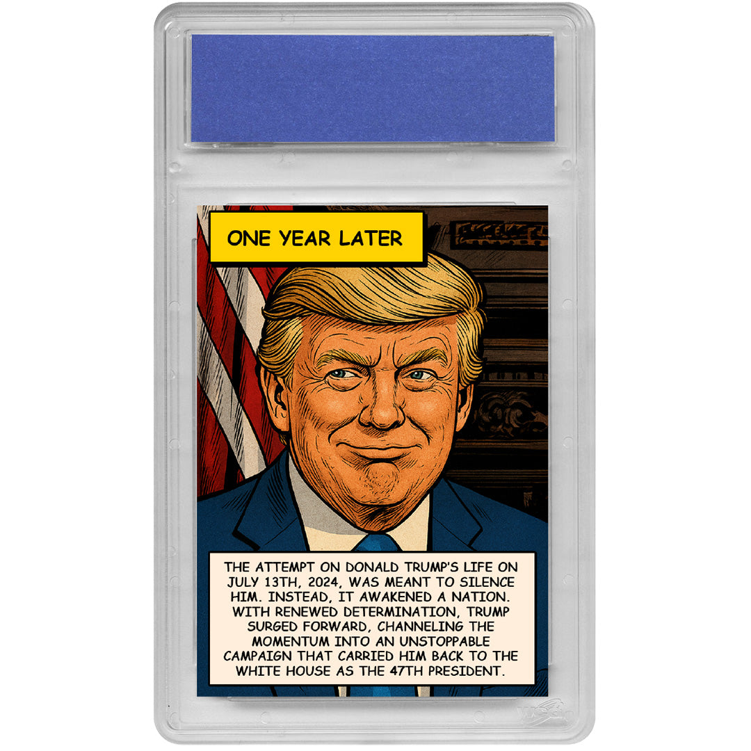 Fight Fight Fight Collectible Trading Card - One Year Anniversary Special Edition