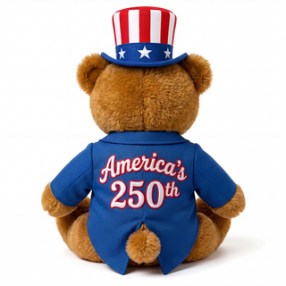 America's 250th Anniversary Bear (Pre-Order Expected To Ship in November) — collectible plush figure, view 2