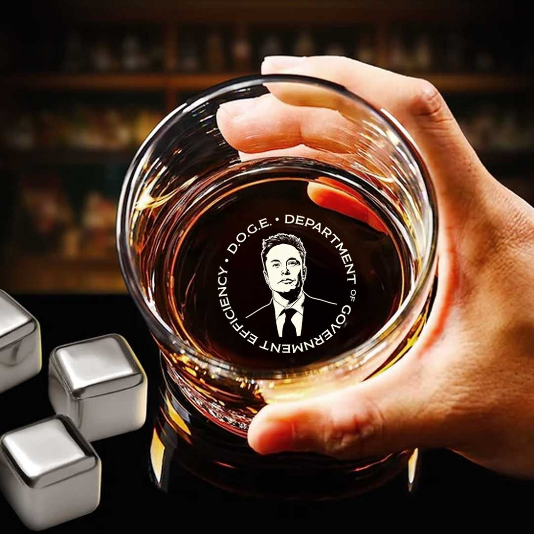 The Dogefather Whiskey Glass