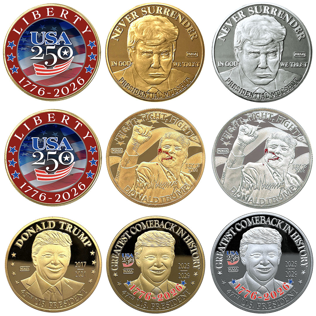 Trump USA 250 6-Coin Bundle (Save 20%)