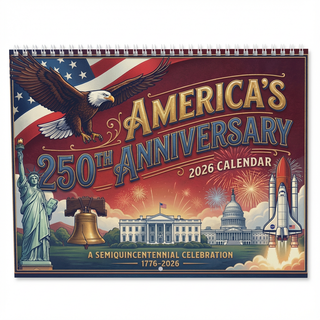 America's 250th Anniversary 2026 Calendar