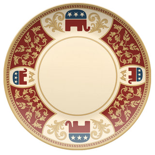 Republican Elephant Decorative Plate