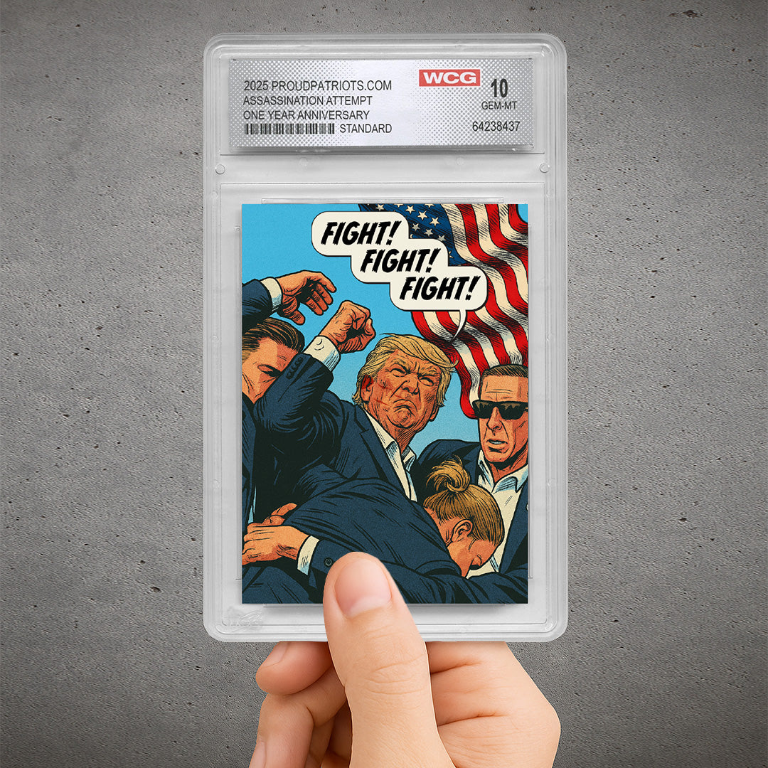 Fight Fight Fight Collectible Trading Card - One Year Anniversary Special Edition