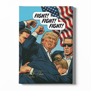"Fight Fight, Fight" Limited Edition Canvas - Signed & Individually Numbered