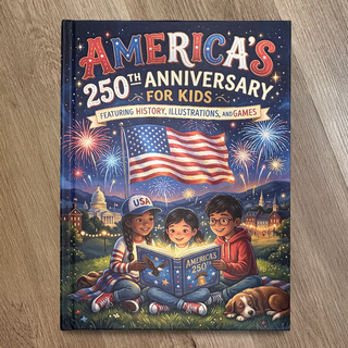 America's 250th Anniversary for Kids (Hardcover Book) — hardcover book, view 4
