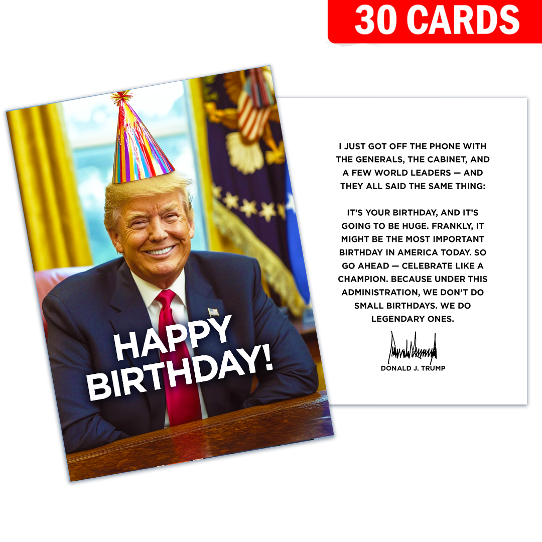 Legendary Birthday - President Trump Birthday Card