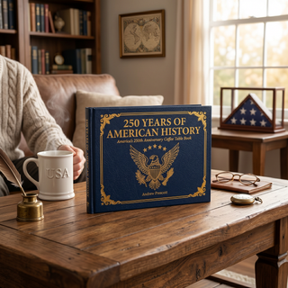 250 Years of American History: Leatherbound Collector's Edition Book