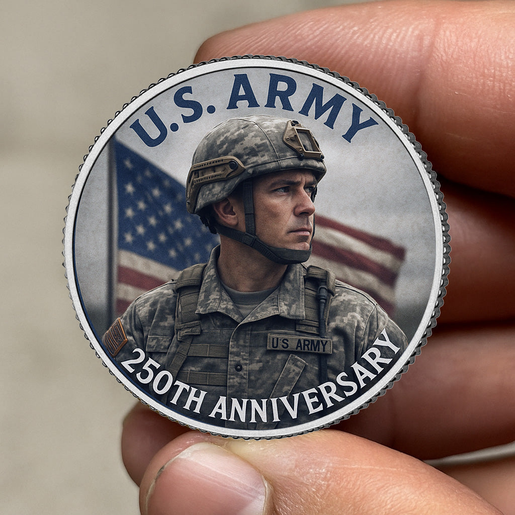 2025 - U.S Army 250th Anniversary - Genuine Legal Tender JFK Half Dollar