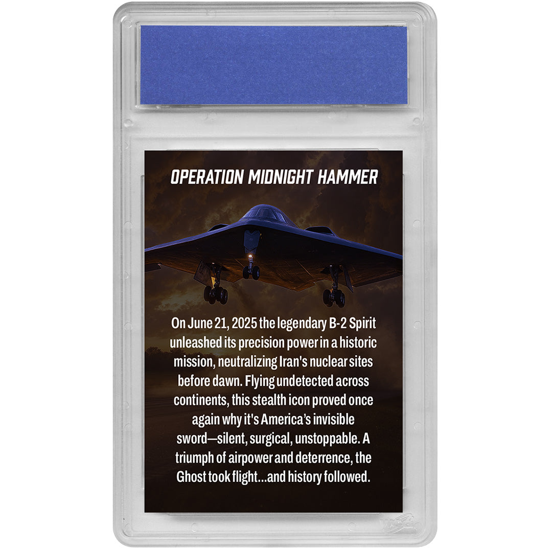 Operation Midnight Hammer Collectible Trading Card (Professionally Graded GEM-MT 10)