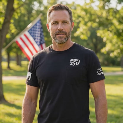 America 250th "Hidden Trump" Pocket Shirt