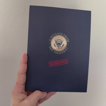 Talking Trump Pop Up Birthday Card