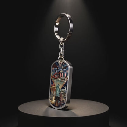 America's 250th Anniversary Engravable Keychain